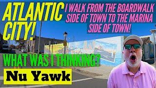 🟡 Atlantic City | Walk From Boardwalk To Marina. Several Reasons Why I Wouldn't Suggest It! #NuYawk