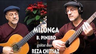 GUITAR OF ARGENTINA - MILONGA - Bianqui Piñero - guitar duo Reza Chitsaz