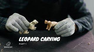 Wood Carving Ideas - Leopard Carving Part 1