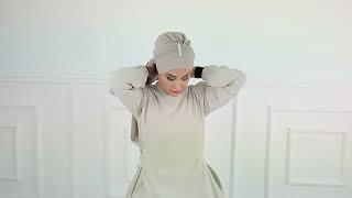 How to wear Instant Lightweight Chiffon Turban | HT-51