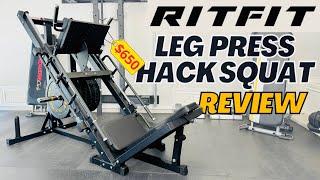 RitFit Leg Press Hack Squat Review | Best Budget Leg Press?