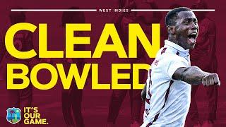 The Best West Indies Clean Bowled Wickets  | Feat. Seales, Joseph, Holder & More!