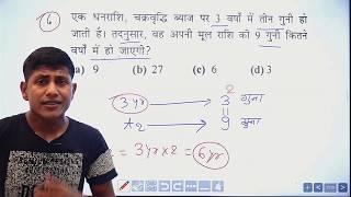 आग लगा दिया है  इस ट्रिक ने|| Simple interest and Compound interest Trick