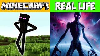 ALL MINECRAFT MOBS VS REAL LIFE | NEW EPISODE | REALISTIC | NO CLICKBAIT