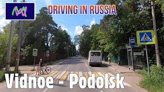 Driving in Russia: Vidnoe - Podolsk | #FollowMe