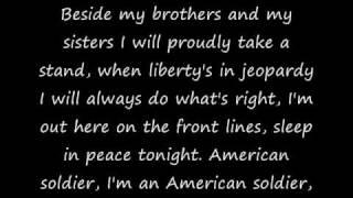 Toby Keith's American Soldier with Lyrics