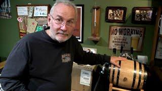 How to Prepare and Seal a leaking New Oak Barrel with Wax - HBW 251