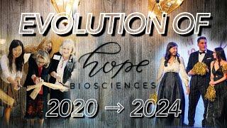 The Evolution of Hope – A History of HBRF from founding in 2020, to Hope Gala 2024