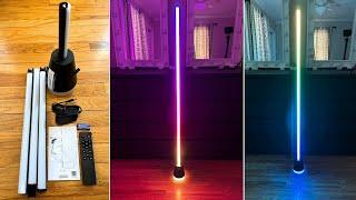 Keepsmile RGB LED Corner Floor Lamp - Full Demo + Review