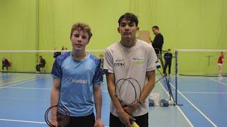 Badminton Finnish National Championships BS U17 Aapo Puhakka vs Jussi Soraluoma Badminton Match