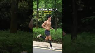 Runners in Social Media vs Reality