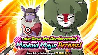 TAKE DOWN THE GENDARMERIE! MASKED MAJIN ARRIVES! CHALLENGE EVENT!! (DBZ: Dokkan Battle)