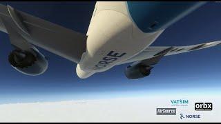 Prepar3D \ VATSIM | LGW - MCO | ORBX TrueEarth Great Britain | TrueEarth Florida