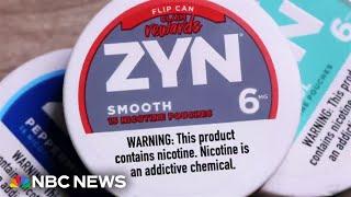 Growing concern over nicotine pouches