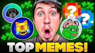 Best 5 Meme Coins to Buy Now?!?! (HUGE Potential!)