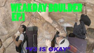 BOULDERING at SHEK O, Hong Kong (Bat-hang BETA Break?!) | WEAKDAY BOULDER EP.1