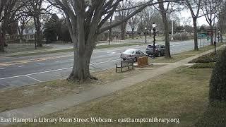 East Hampton Library Main Street Webcam