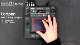 KORG KAOSS PAD KP3+ (3/3) New Effects : Grain Shifter / Looper