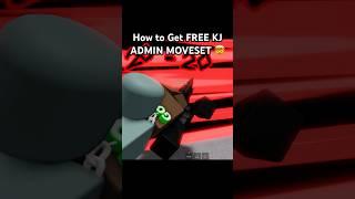 How to Get KJ MOVESET FOR FREE The Strongest Battlegrounds ROBLOX #shorts