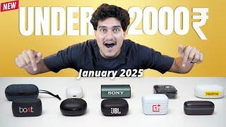 Top 5 Best Earbuds Under 2000 in India 2025 (Perfect Earbuds) ️️Ranking Top 5 TWS Under 2000 rs