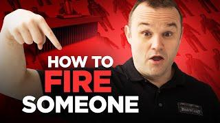 How to fire someone | Business consultant