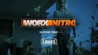 WORX NITRO Lowes THE WEEKEND 30 16X9