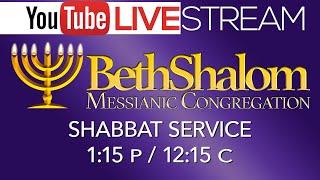 Shabbat Service Live | 9-28-2024 | Beth Shalom Messianic Congregation