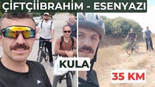 Kula Çiftçi İbrahim -Asar - Esenyazı Bisiklet Turu (35 km)