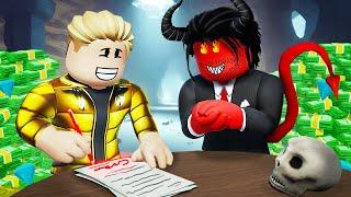 He Became a BILLIONAIRE, But It RUINED His Life... (Roblox Movie)