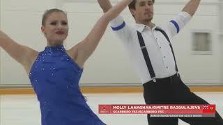 Molly Lanaghan & Dmitre Razgulajevs - 2021 Skate Canada Challenge RD