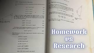 Homework vs. Research (Science Might Not Be What You Think)