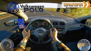 Volkswagen Polo 1.4 (63kW) |68| 4K TEST DRIVE POV - ACCELERATION, EXHAUST & ELASTICITYTopAutoPOV