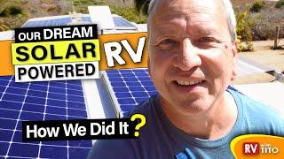 RV Solar Installation from Start-To-Finish (Mounting, Wiring, Controller, Multiplus, Cerbo GX)