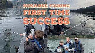 First time Kokanee anglers treated to a hot bite. Lake Merwin Fishing Report 3-8-25