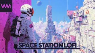 chill beats for your space station trip // sci fi lofi // ft. futuristic concept art