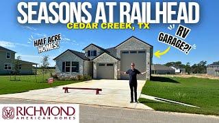 Seasons at Railhead by Richmond American | New Community Tour | Cedar Creek, Texas