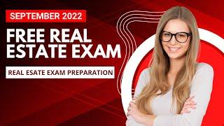 Free Real Estate Practice Exam (September 2022) - Exam Scholar Real Estate Edition Exam Prep