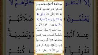 5180th video (vertical) | Qur'an Page 181 | Mishary Al Afasi #quran #shorts #holyquran #recitation