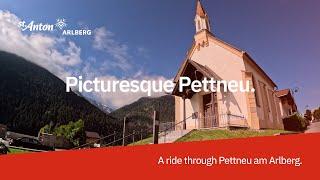 A ride through the picturesque Pettneu am Arlberg