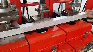 Aluminium Frame Punching Machine for PV Solar Penal l Slot earth Symbol | Inertia Machines