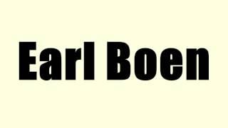 Earl Boen