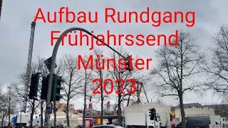 Aufbau Rundgang - Frühjahrssend Münster 2023