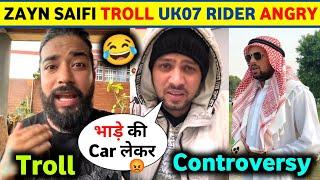 @Round2hell Zayn Saifi Troll UK07 Rider | Zayn Saifi POKED UK07 Rider | Round2hell Vs UK07 Rider