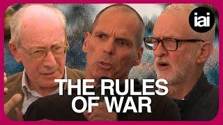 International law on trial: Yanis Varoufakis, Jeremy Corbyn, and Malcolm Rifkind on global conflict