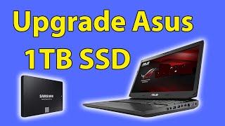 Upgrade  Asus G75 1TB SSD - How to : Basic | LapFix