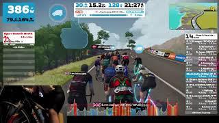 stage 2 race the world , Learning how to race Ep2 zwift .