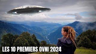 10 observations d'extraterrestres et d'OVNI de 2024 filmées ! Images choquantes