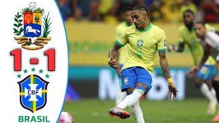 Venezuela vs Brazil 1-1 Full Highlights