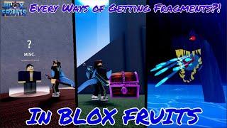 (Blox Fruits) Every Ways of getting Fragments in BLOX FRUITS!!