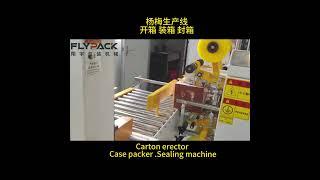 Carton erector.case packer.Carton sealing machine#Cartonetector#casepacker #cartonsealingmachine